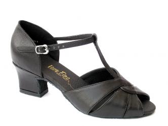 dansschoenen zwart leder  